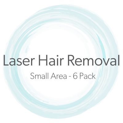 Laser Hair Removal Small Area 6 Pack